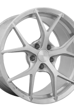 Next Day Delivery MRR FS6 5x112 21x10.5  +25 Brushed Clear