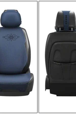Protex Plus Series Front Seat Covers; Navy Blue Sale