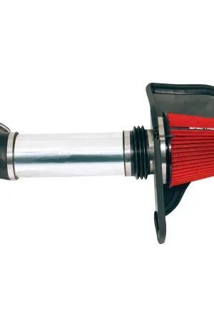 Genuine Spectre Performance Cold Air Intake with Red Filter; Polished