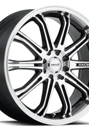 Limited Edition Konig Maxxim Ferris 5X100/5X114.3 17x7+40 Black Machine Face