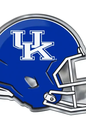 University of Kentucky Embossed Helmet Emblem; Blue While Supplies Last
