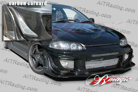 Limited Edition Honda Civic AIT Racing Vascious Style Front Bumper - HC92BMVASFB