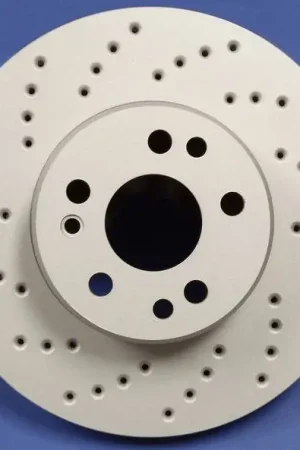 Latest Buick LeSabre SP Performance Cross Drilled Vented Front Rotors - C55-52