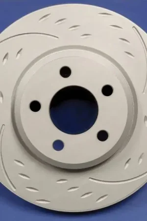 Premium Dodge Ram SP Performance Diamond Slot Vented Front Rotors - D53-012