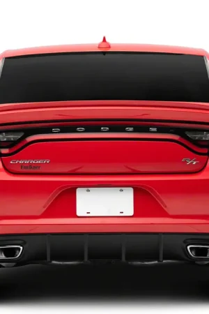 RD Style Rear Diffuser; Matte Black Flash Sale