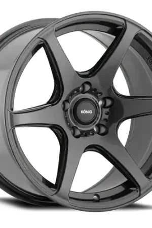 Direct From Factory Konig Tandem 5x100 18x8+43 Gloss Graphite