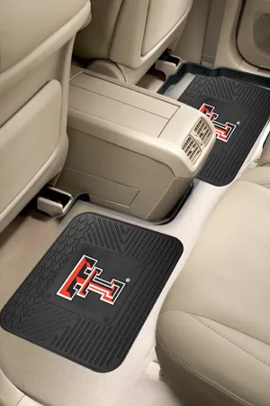In Demand Molded Rear Floor Mats with Texas Tech University Logo