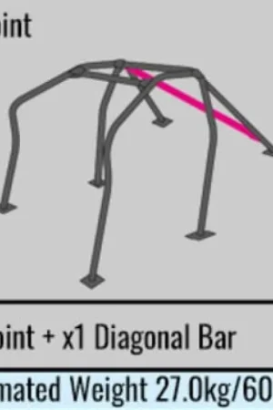 Cusco Chrmly Roll Cage 6pt 4 Pass Dash Esc SXE10 IS300 (Excl Sunroof M — PMD Premier Motoring Development Latest