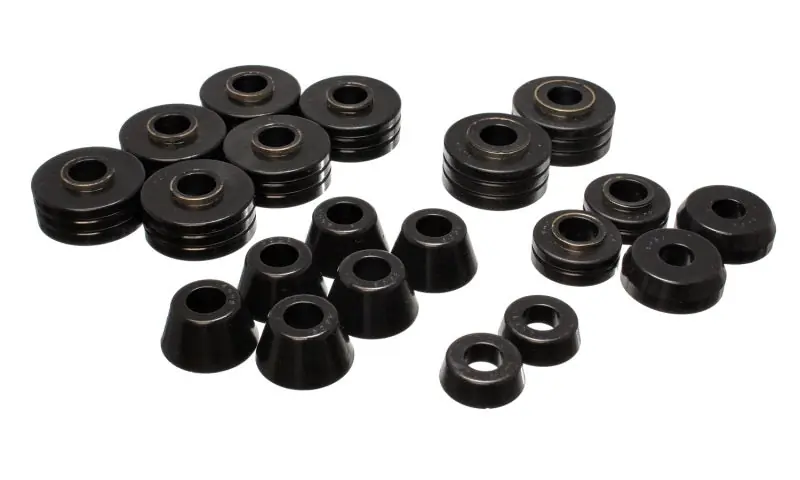 Energy Suspension Ford Bronco Body Mount Set - Black — PMD Premier Motoring Development Next Day Delivery
