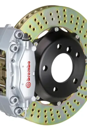 Authentic Brembo 05-11 Elise (Excl 4-Caliper Equipped) Fr GT BBK 4Pist Cast 2pc— PMD Premier Motoring Development