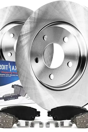 Special Offer 4pc Rear Disc Rotors and Ceramic Brake Pads Kit