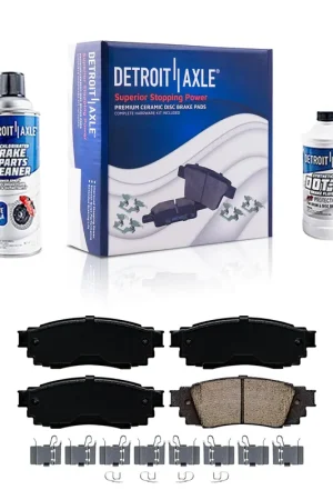 One Day Deal 4pc Rear Ceramic Brake Pads Kit