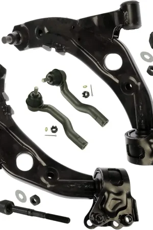 6pc Front Lower Control Arms Tie Rods Suspension Kit Seasonal Sale