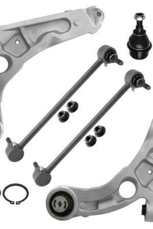 6pc Front Lower Control Arms Ball Joints Sway Bar Links Suspension Kit High Quality