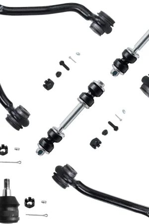 6pc Front Upper Control Arms Ball Joints Sway Bar Links Suspension Kit Limited Offer