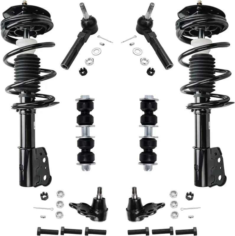 8pc Front Struts Tie Rods Ball Joints Sway Bar Links Suspension Kit Wholesale