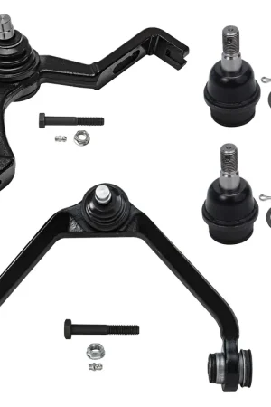 4pc Front Upper Control Arms Lower Ball Joints Suspension Kit Mega Sale
