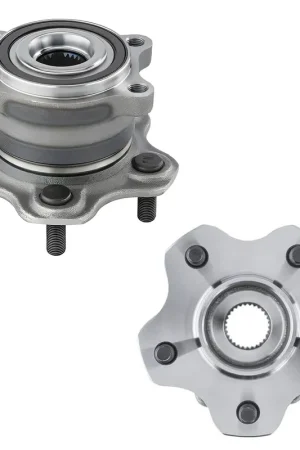 Modern Rear Wheel Hub and Bearings (Pair)