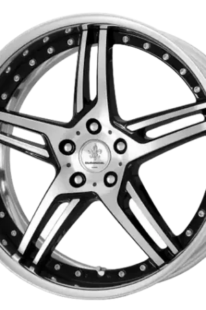 Professional Grade DURANDAL DD5.2 BLACK POLISHED 5x112 19X10.5 +68MM