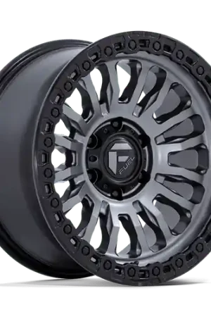 Fuel 1PC FC857 RINCON 6X135 17X9 -12 MATTE GUNMETAL WITH BLACK LIP Exclusive