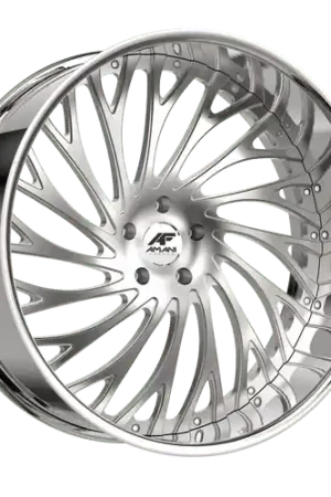 Price Drop Amani Vamos 5x120/5x127 26x9 +1 Brush Center Chrome Lip