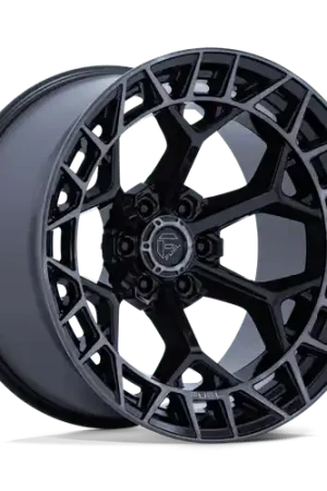 Bargain Fuel 1PC FC873 CHARGER 6X135 17x9 -12 GLOSS BLACK BRUSHED FACE DARK TINT