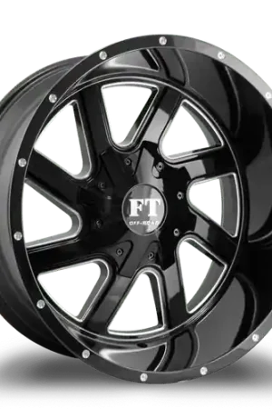Sale FULL THROTTLE FT1 5x139.7/5x150 20x10-24 BLACK / MILLED