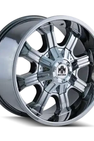 Mayhem Beast 8102 8x165.1/8x170 20x9-12 Chrome New Release