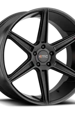 KMC KM711 PRISM 5X114.3 20X10.5 +45 SATIN BLACK Big Sale