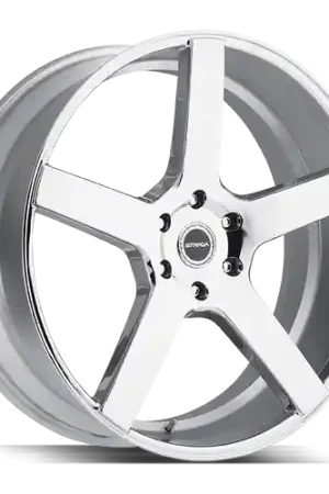 New Release Strada Perfetto 5x115 22x9.5 +40 Chrome