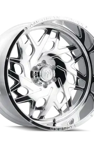 American Truxx Forged Aries ATF1909 8x165.1 24x14-76 Polished Secure Checkout