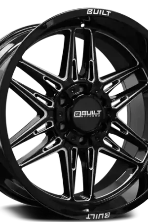 Axe BTO-5 6x135/6x139.7 20X9 0 GLOSS BLACK MILLED Buy Today