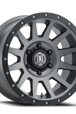 Reduced Price Icon Alloys Compression Wheel 17x8.5 6x135 Titanium 6mm