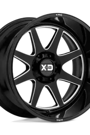 XD XD844 PIKE 5X150 20X9 +18 GLOSS BLACK MILLED Don’t Miss Out