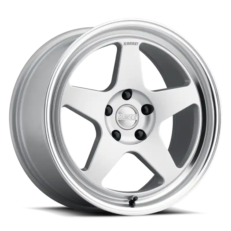 Next Day Delivery Kansei K12H Knp Wheel 17x9.5 5x114.3 Hyper Silver 12mm - FREE T-SHIRT INCLUDED!