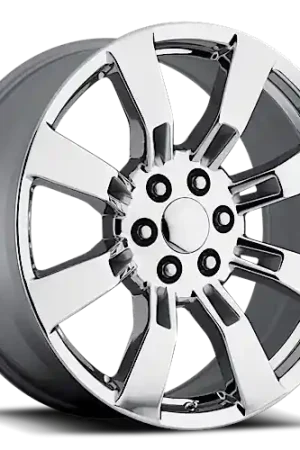 Factory Reproductions Fr 40 - Cadillac Denali Escalade Replica Wheels Wheel 22x9 6x139.7 Chrome 31mm - FREE T-SHIRT INCLUDED! Special Discount