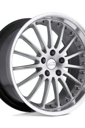 Must Have Coventry WHITLEY 5X120.65 20X8.5 +20 HYPER SILVER W/ MIRROR CUT LIP