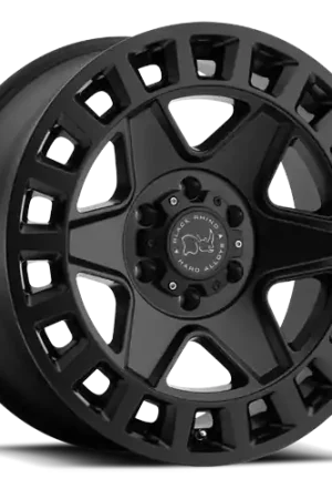 Shop Now Black Rhino York Wheel 17x8 6x130 Matte Black 38mm - FREE T-SHIRT INCLUDED!