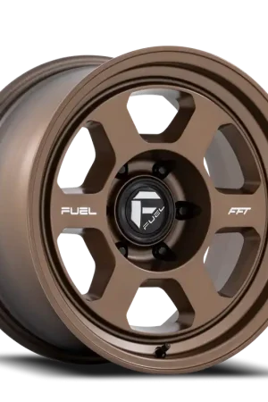Free Delivery Fuel Fc860 Hype Wheel 18x8.5 6x139.7 Matte Bronze -10mm - FREE T-SHIRT INCLUDED!