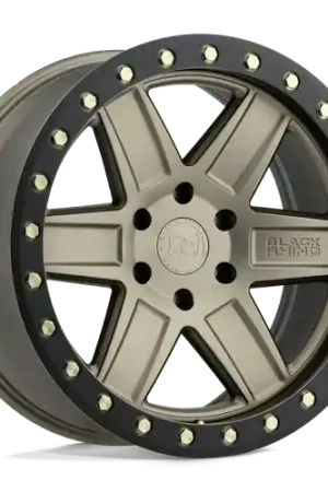 Black Rhino ATTICA 5X150 18X9.5 +12 MATTE BRONZE W/ BLACK RING Sale