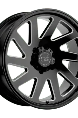 Special Discount Black Rhino THRUST 5X139.7 18X9.5 0 GLOSS BLACK W/ MILLED SPOKES