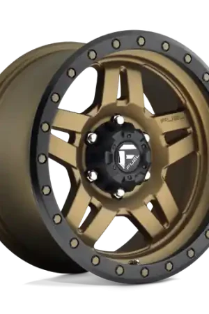 Fuel 1PC D583 ANZA 6X139.7 20X9 +20 MATTE BRONZE BLACK BEAD RING Certified