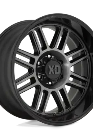 Buy Direct XD XD850 CAGE 6X135 20X10 -18 GLOSS BLACK WITH GRAY TINT