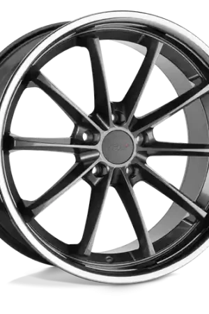 Deal TSW SWEEP 5X112 18X8.5 +32 GLOSS GUNMETAL W/ STAINLESS LIP