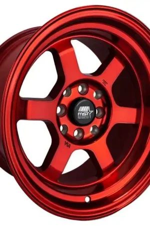 Mst Time Attack Wheel 17x9 5x114.3 Ruby Red 20mm While Supplies Last