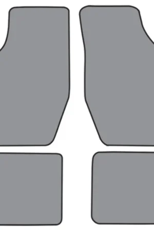 Trusted Brand Floor Mats for 1989-1992 Ford Probe (FM12F FM18R) Cutpile 4Pc