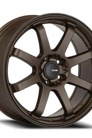 Luxury Enkei Vanquish Wheel 18x8.5 5x114.3 Matte Bronze 38mm - FREE T-SHIRT INCLUDED!