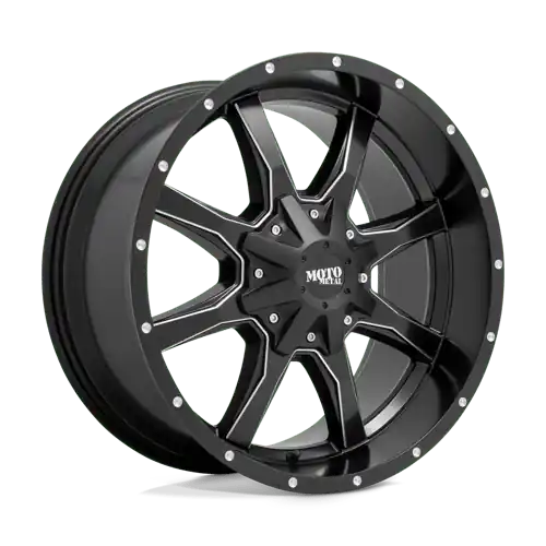 Money Back Guarantee Moto Metal Mo970 Wheel - 18x10 6x135 & 6x139.7 Semi Gloss Black Milled -24mm