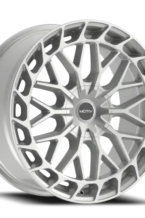Popular Motiv 442S Wheel 17x7.5 5x108 & 5x114.3 Gloss Silver 40mm