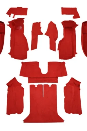 Holiday Sale Carpet for 1990-1993 Chevrolet Corvette Coupe with 2 Door Latches Complete with Pad